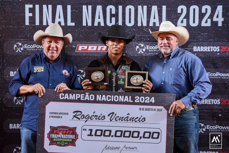 Rogério Venâncio , campeão da PBR Brazil