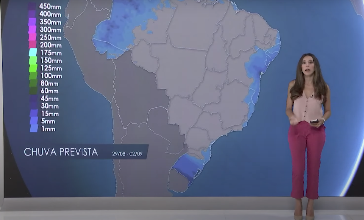 Frente fria provoca queda brusca nas temperaturas no Centro-Sul do Brasil