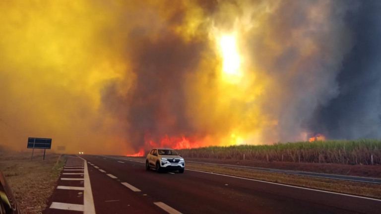 incêndio interior de São Paulo