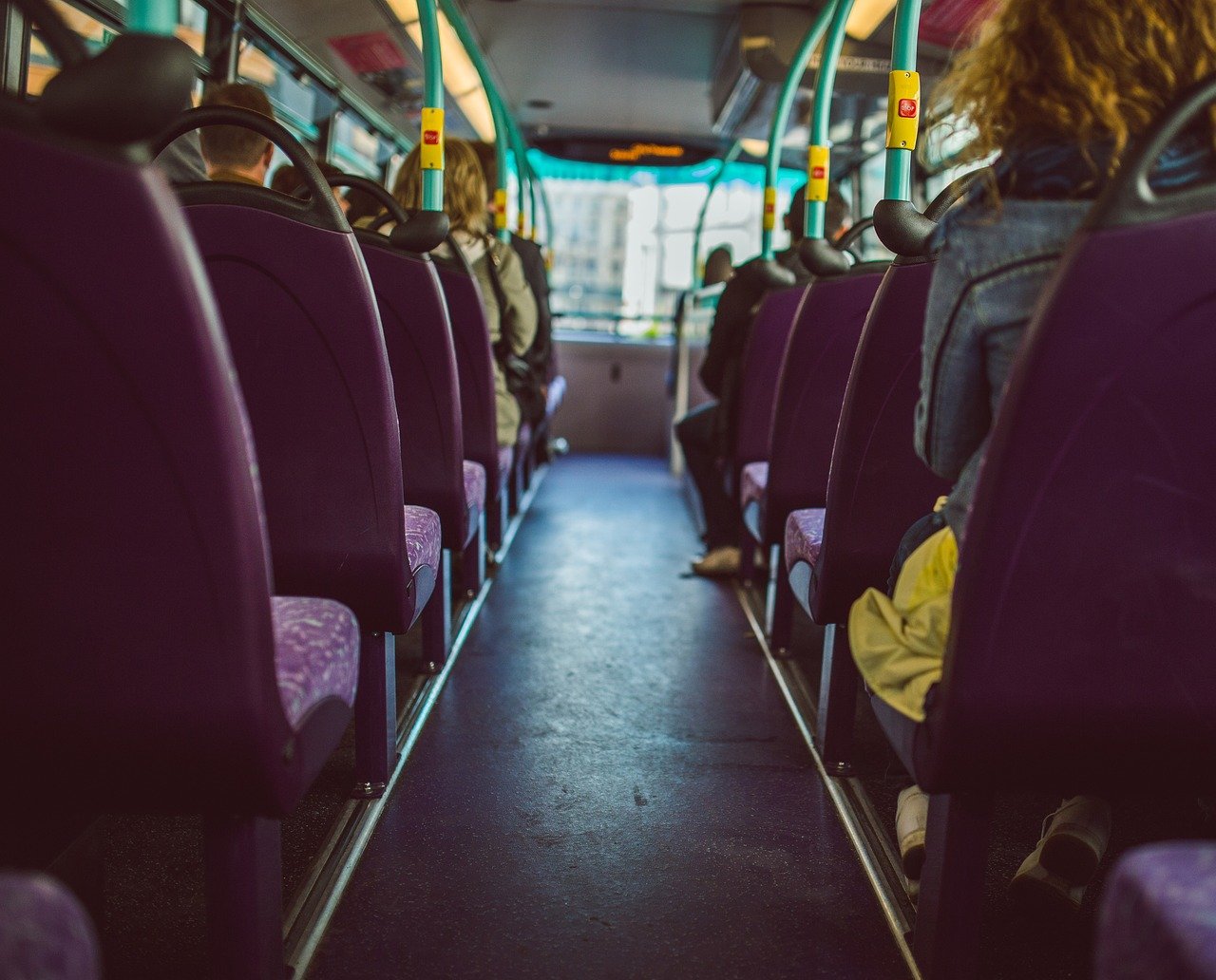 interior de ônibus