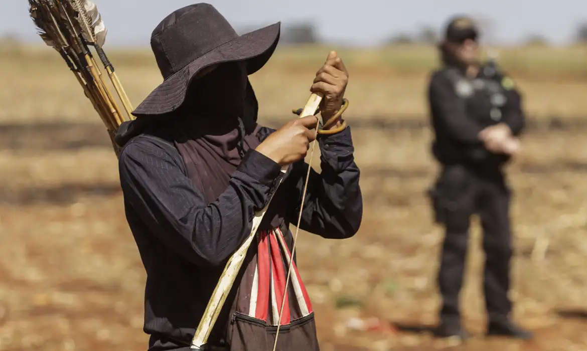 conflito em terra indígena em Mato Grosso do Sul