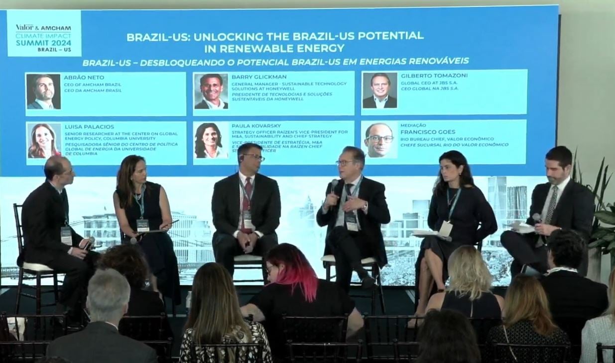 Gilberto Tomazoni, CEO global da JBS, em evento na sede da ONU