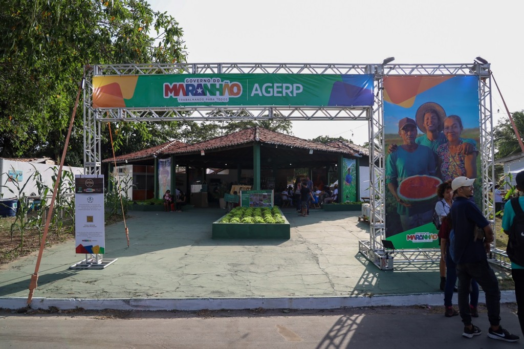 Abertura Expoema 2024, feira agropecuária em São Luís, Maranhão. Evento teve presença de autoridades e entidades como Sistema Faema/Senar