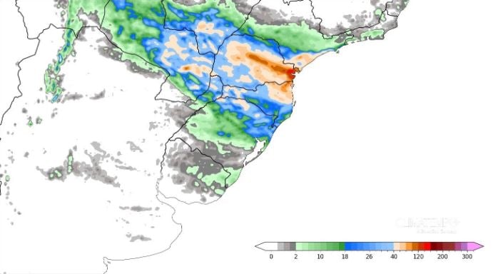 Mapa chuva