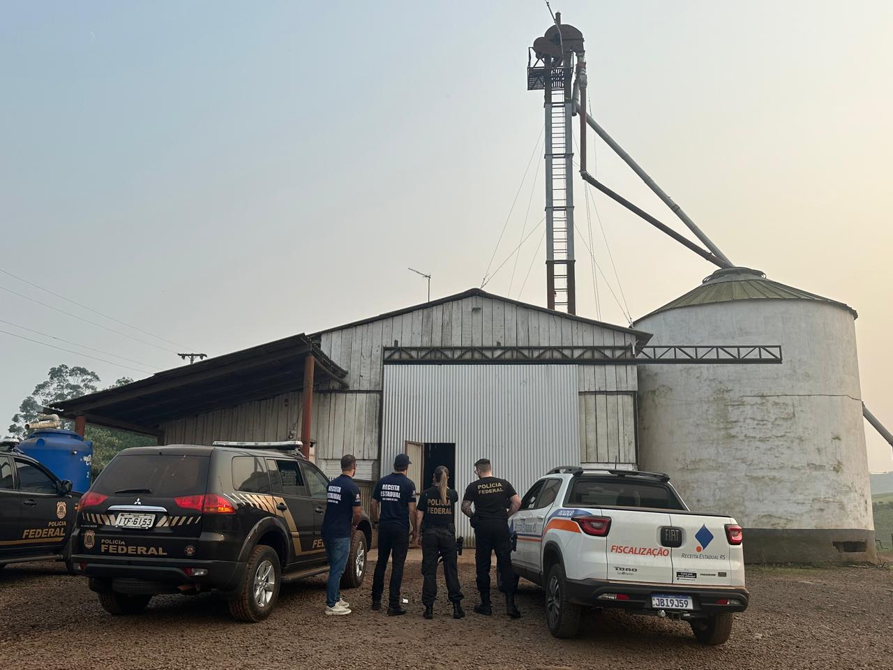 contrabando grãos Polícia Federal e Receita RS