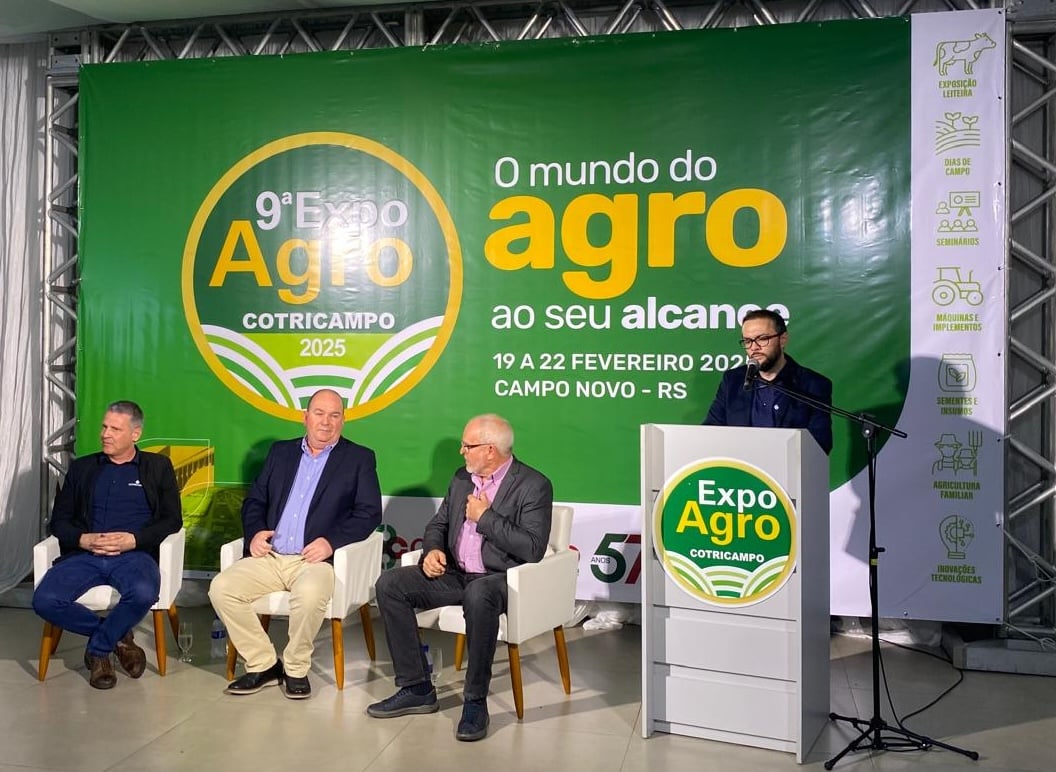 Lançamento da Expoagro Cotricampo, em Campo Novo, RS.