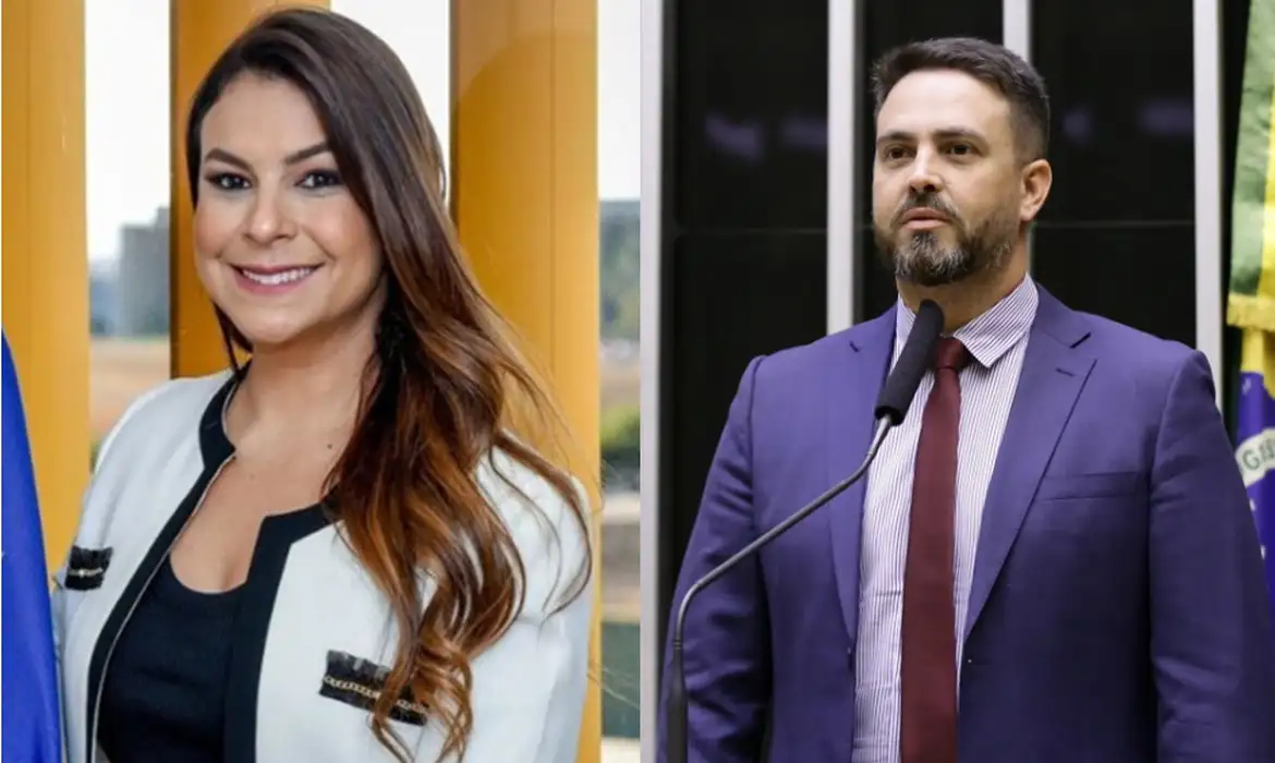 Mariana Carvalho (União) e Léo Moraes (Podemos) concorrem ao cargo de prefeito em Porto Velho (RO)