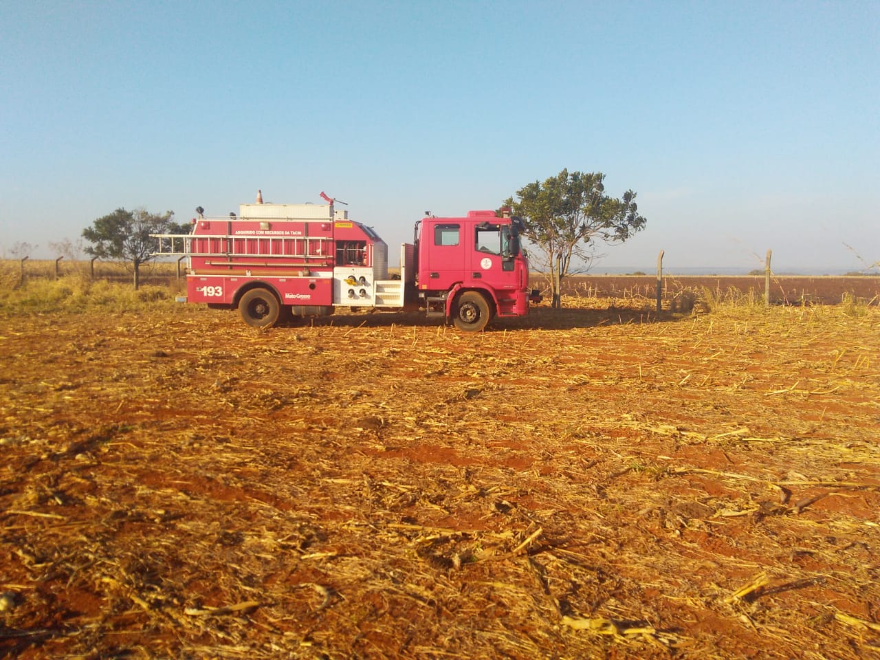 caminhão de bombeiros