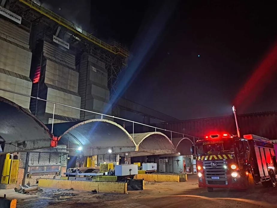 Incêndio atinge secador de grãos em unidade da Bunge no PR sem deixar feridos