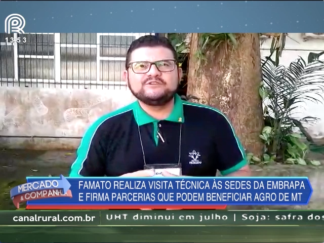 MT: Famato faz visita técnica em sedes da Embrapa 