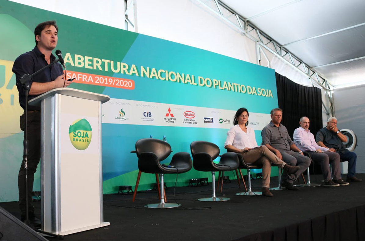 Embrapa Territorial, Gustavo Spadotti Castro, na Abertura Nacional do Plantio de Soja