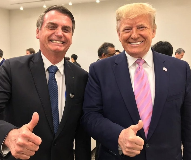 Jair Bolsonaro, Donald Trump, Brasil, EUA, Estados Unidos, G20