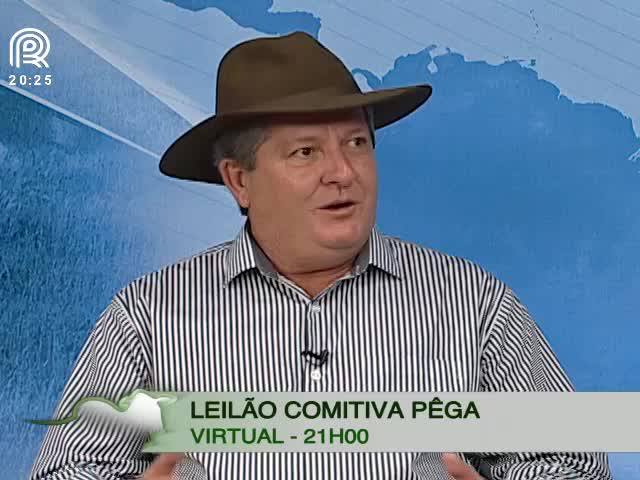 Canal Rural exibe leilão virtual Comitiva do Pêga