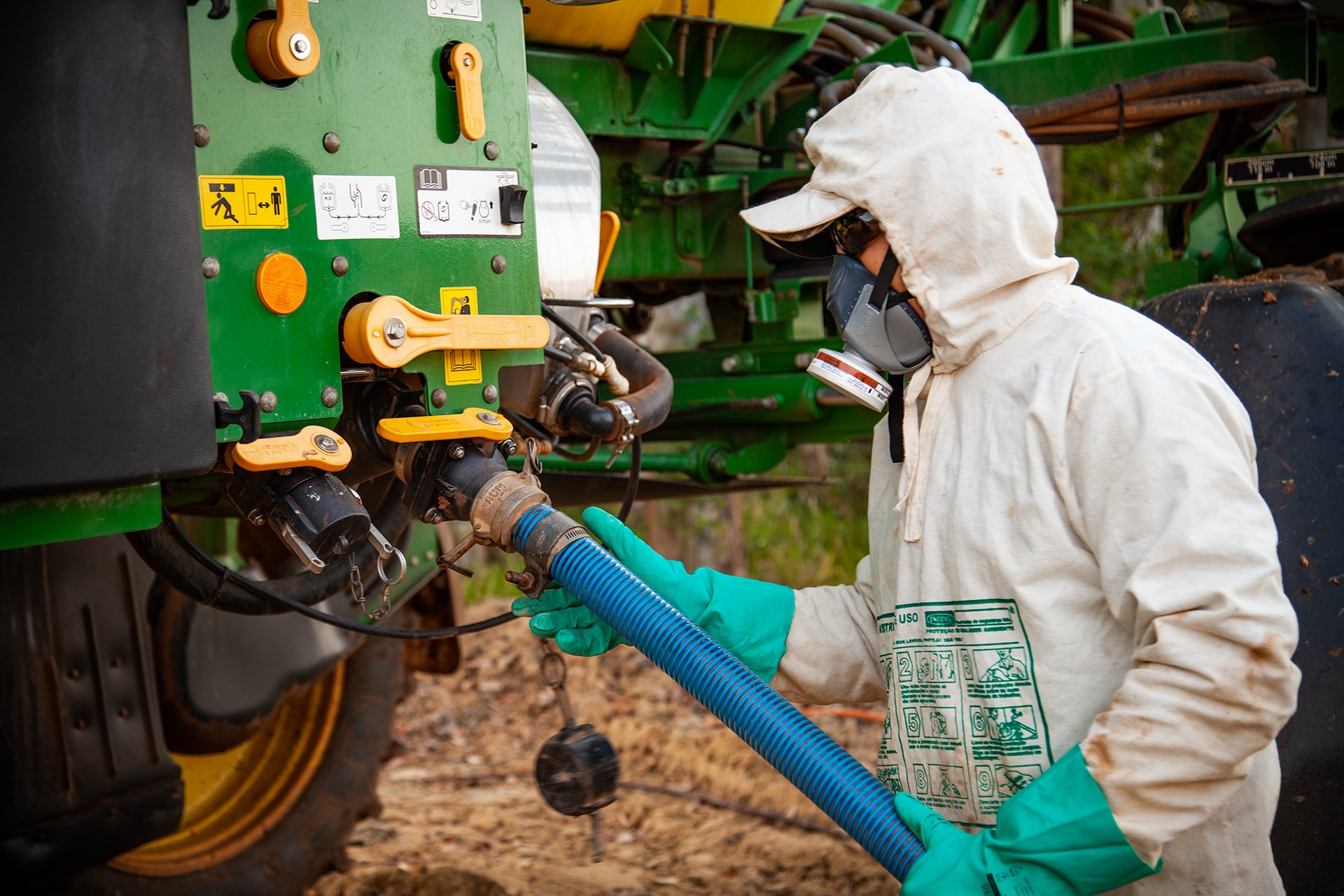 insumo agroquimico fertilizante EPI funcionarios