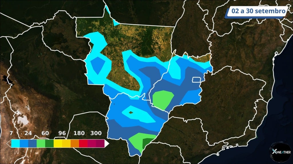 Centro-Oeste chuva