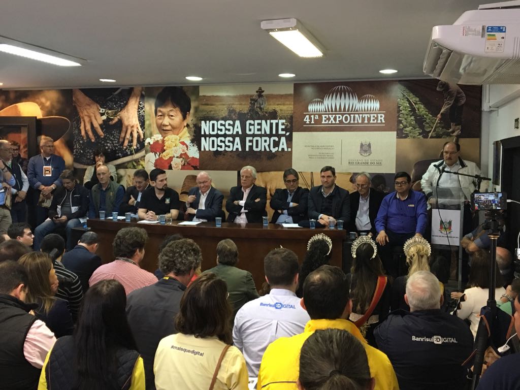 coletiva final Expointer 2018