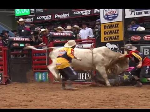 Até campeão acaba pisoteado nas arenas da PBR