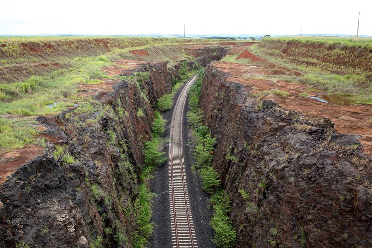 ferrovia norte-sul, trilhos