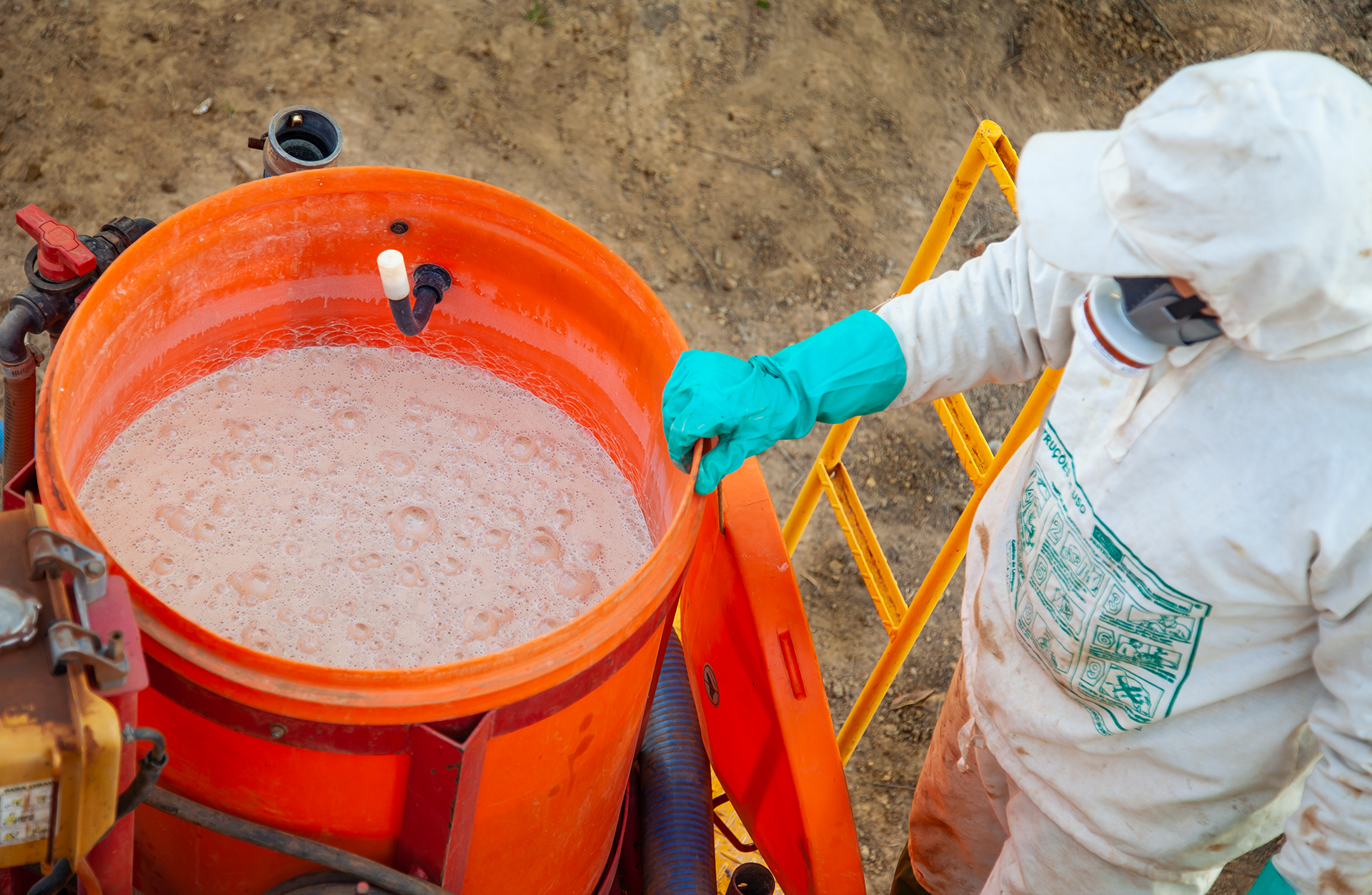 insumo agroquimico fertilizante EPI funcionarios