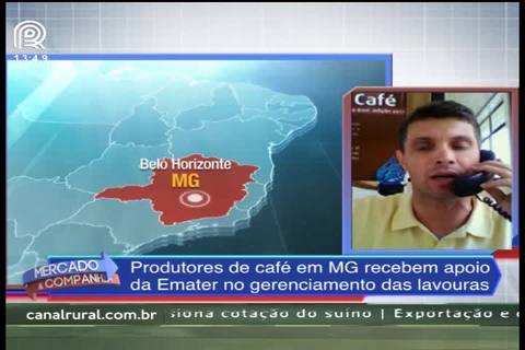 MG: Emater auxiliar no gerenciamento das lavouras de café