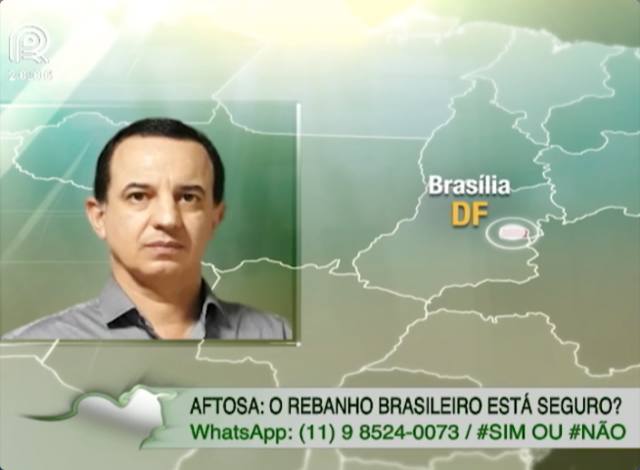 Caso de aftosa na Colômbia liga alerta no Brasil