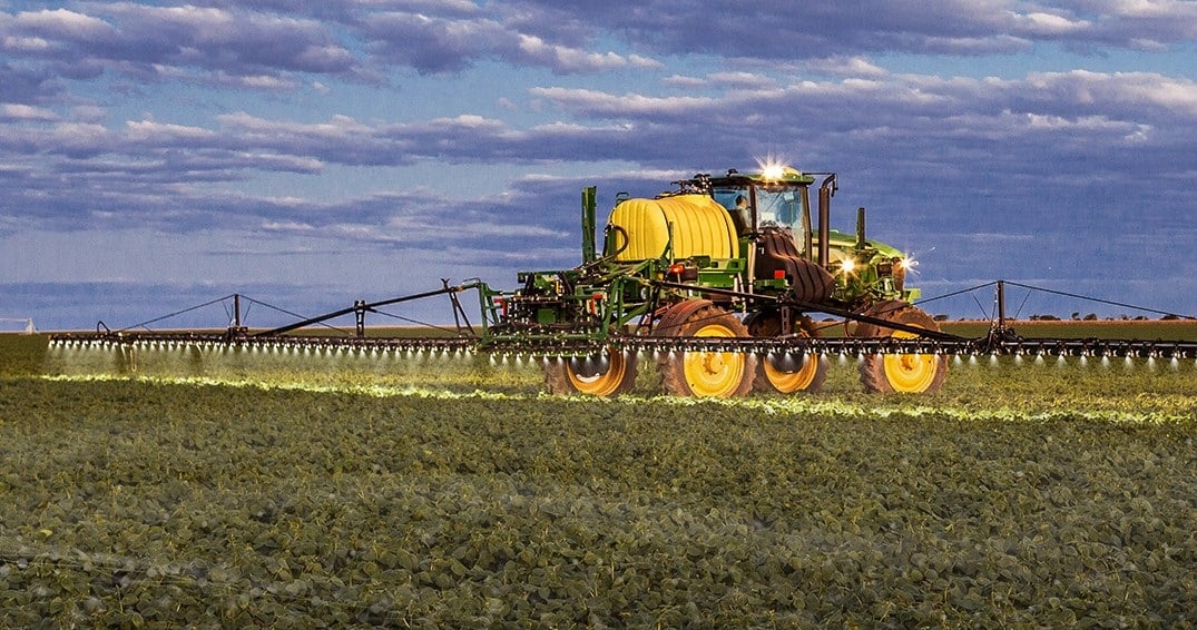 John Deere pulverização