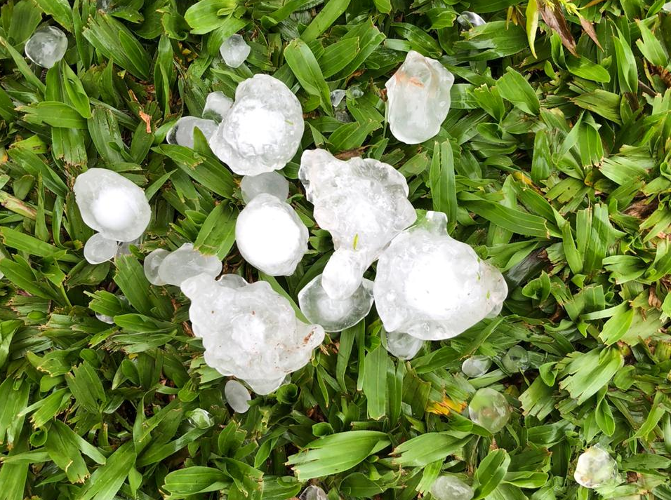 granizo, chuva, previsão do tempo