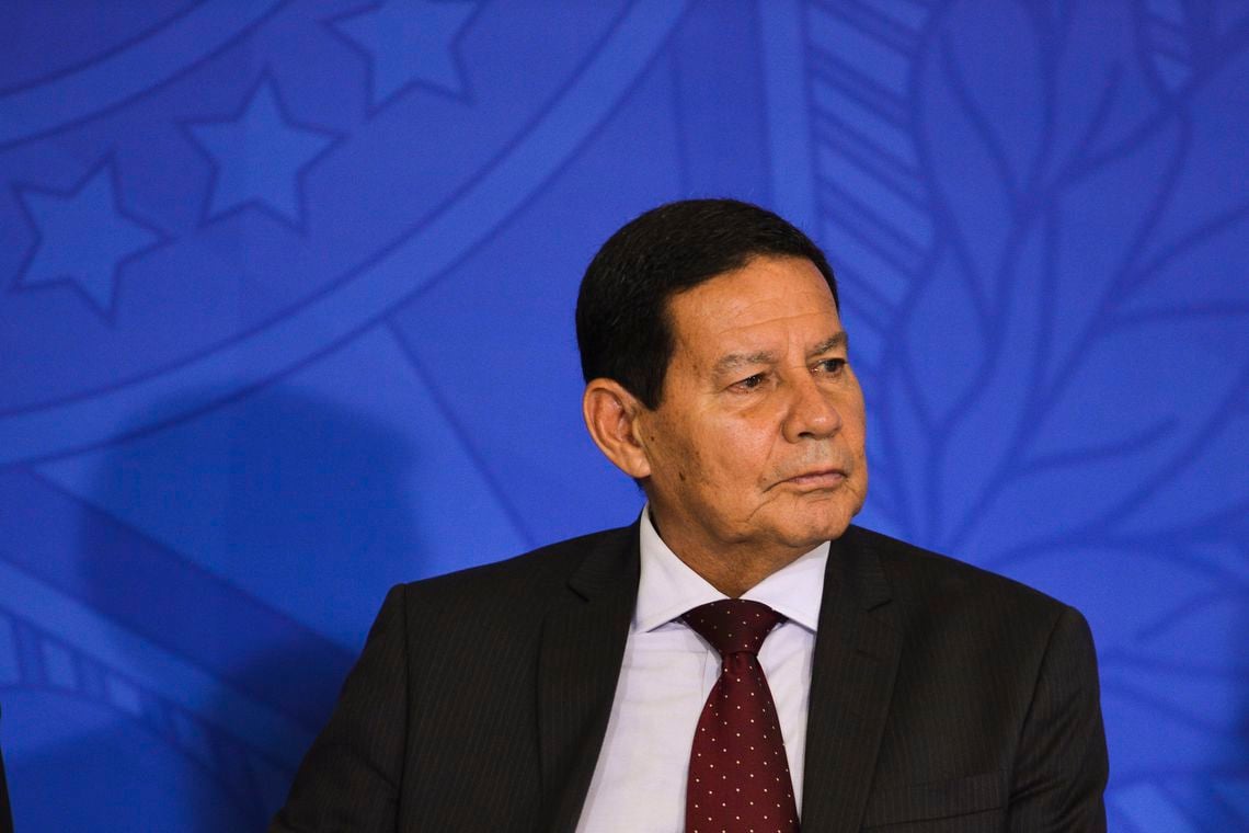 hamilton mourão vice-presidente da república e presidente do conselho da amazônia