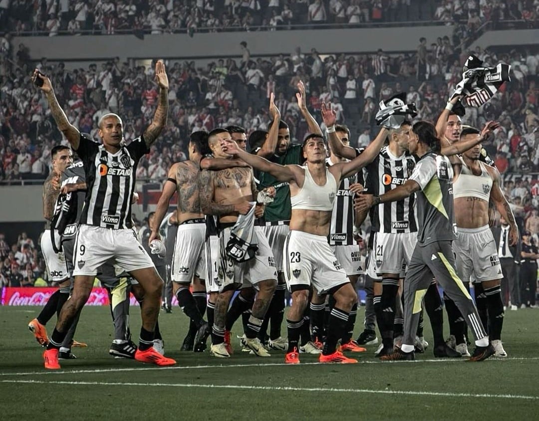 Galo segura empate com o River e está na final da Libertadores