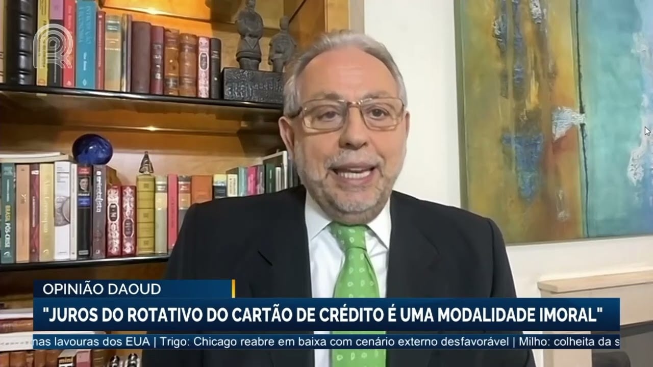 'Os juros do rotativo do cartão de crédito são uma modalidade imoral'