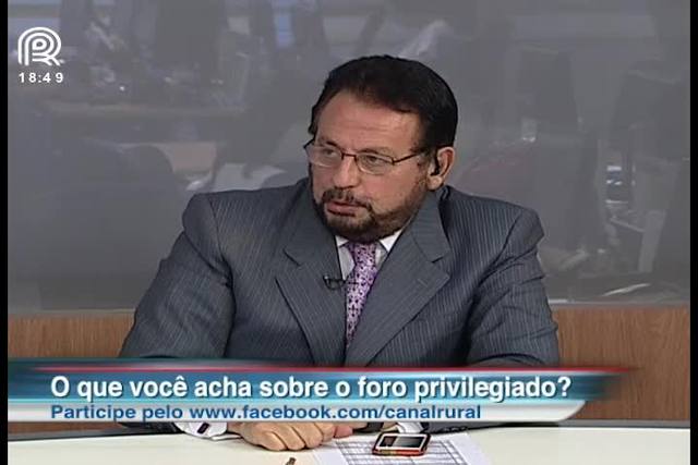 Daoud: O foro privilegiado tem que acabar