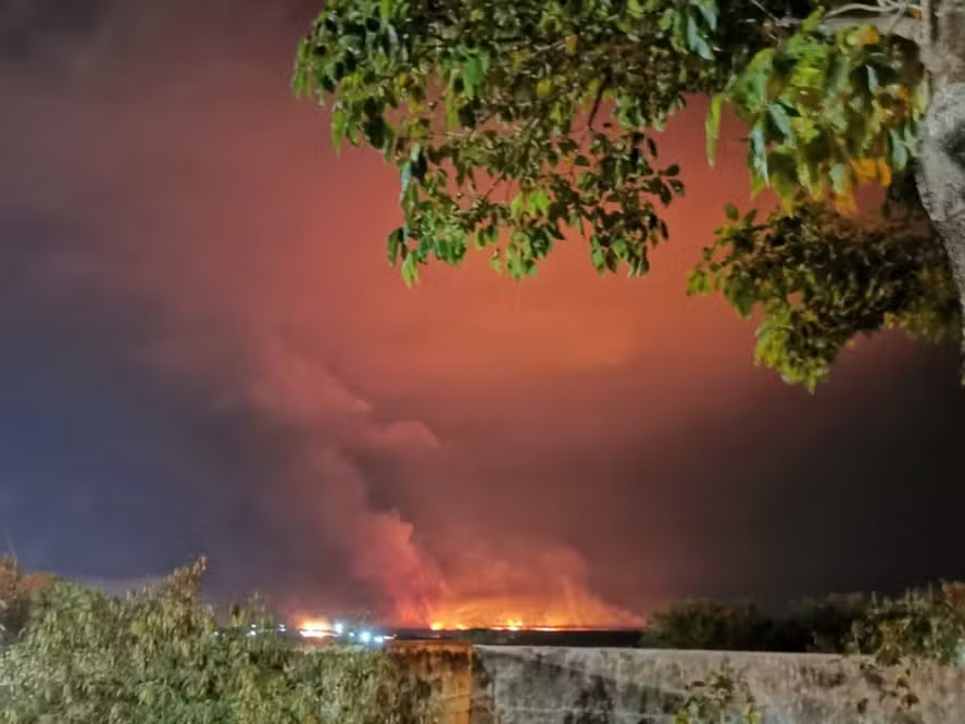 incêndio em Corumbá (MS)