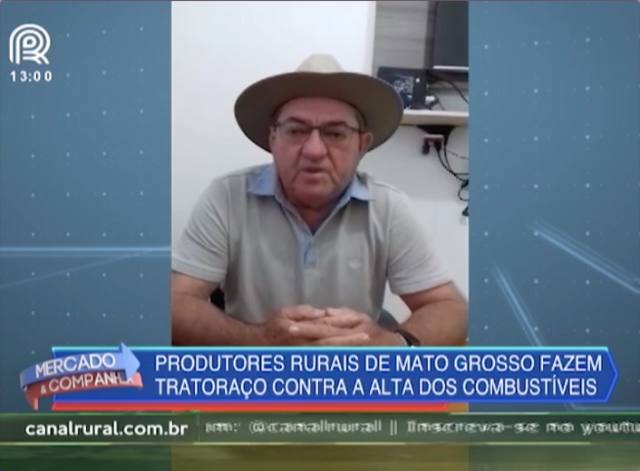 MT: agricultores apoiam paralisação dos caminhoneiros