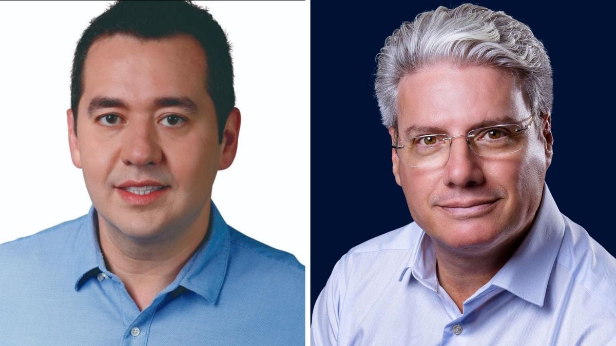 Ricardo Silva (PSD) e Marco Aurélio (Novo) concorrem ao cargo de prefeito em Ribeirão Preto (SP)