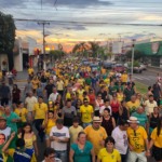 manifestação pró-reformas em Sinop