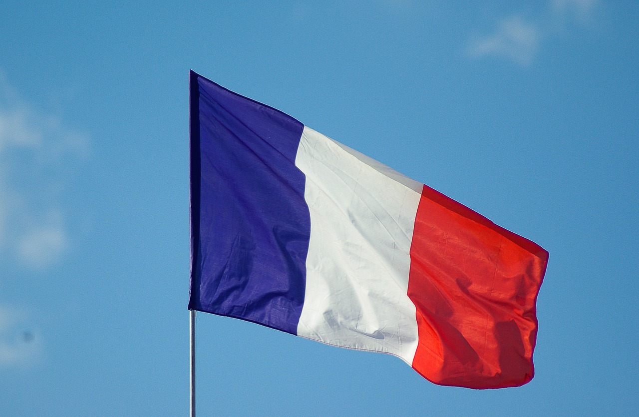 bandeira da frança