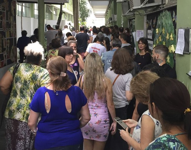 zona eleitoral no Rio de Janeiro
