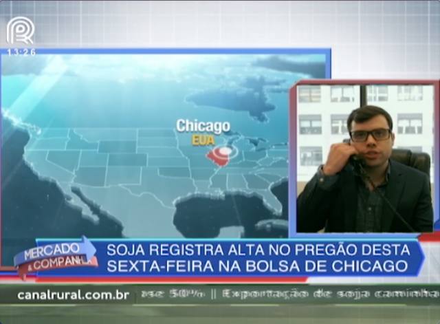 Soja em Chicago sobe com recuo da guerra comercial entre EUA e China