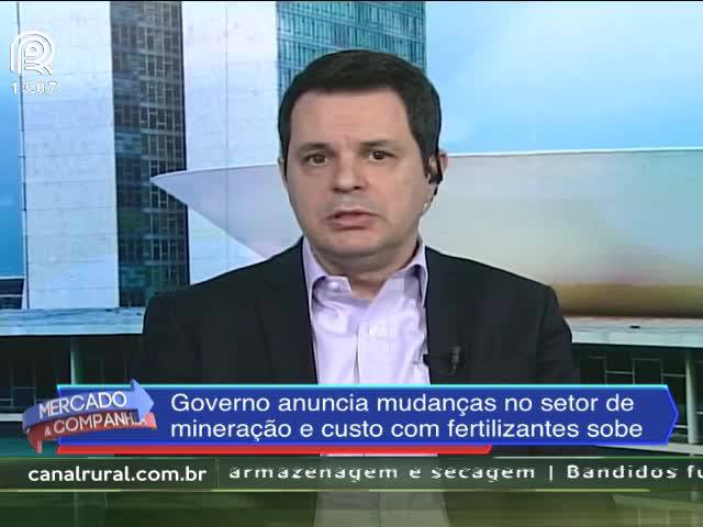 Mineração: aumento de impostos afeta fertilizantes
