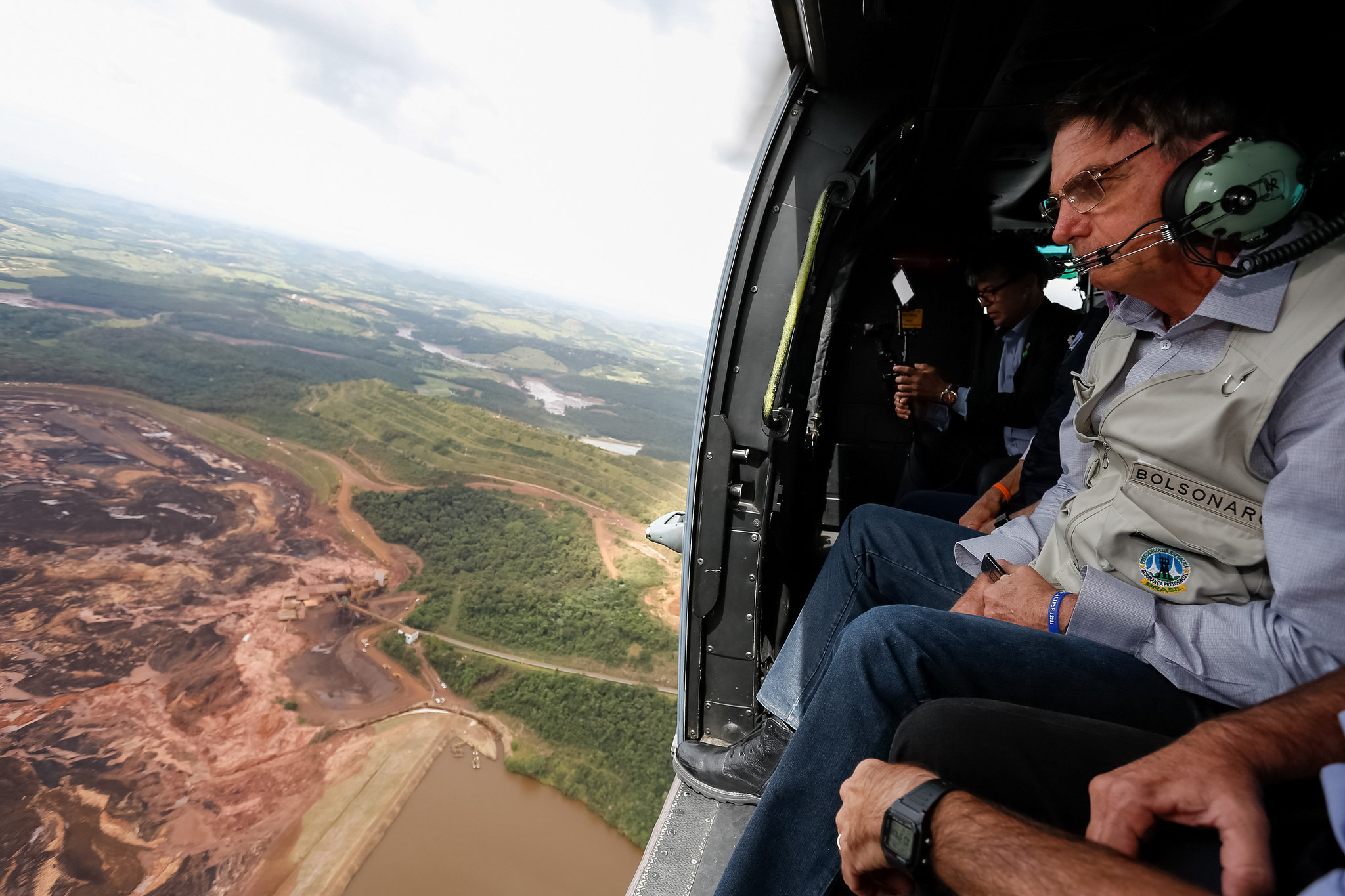 Sobrevoo brumadinho