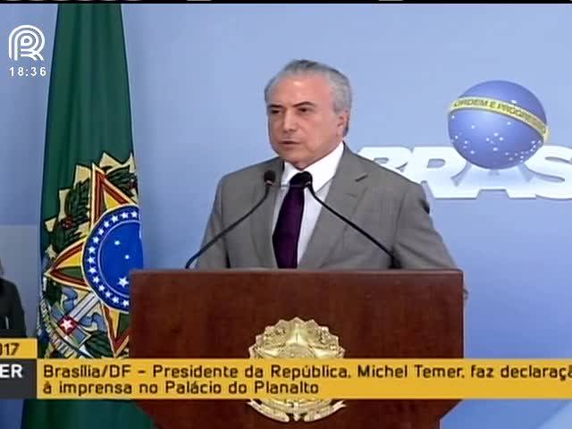 Temer vai afastar do governo réus da Lava Jato