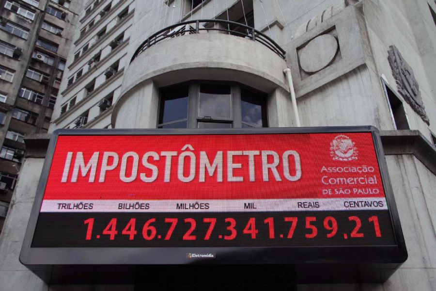 Impostômetro, tributo, imposto, reforma tributária