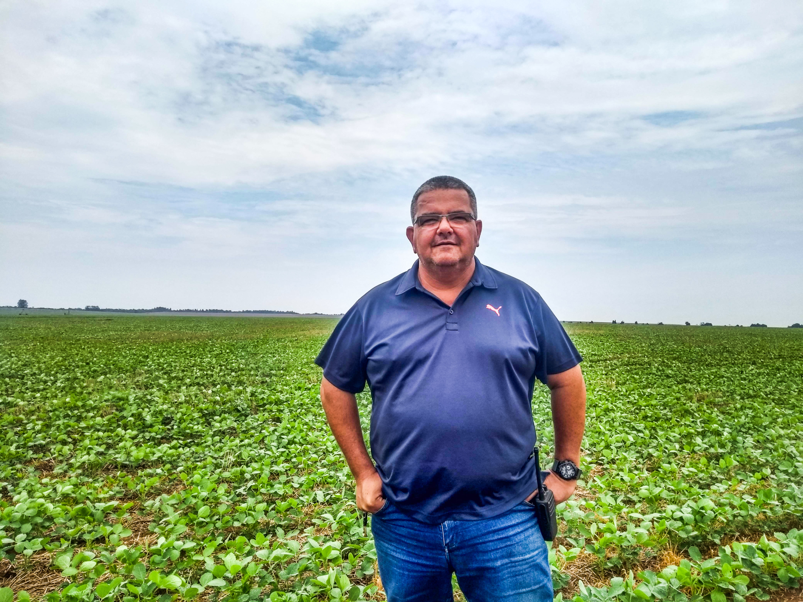 Produtor de soja de Uberaba, Junior Guidi