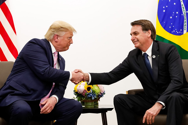 Jair Bolsonaro, Donald Trump, Brasil, EUA, Estados Unidos, G20 etanol