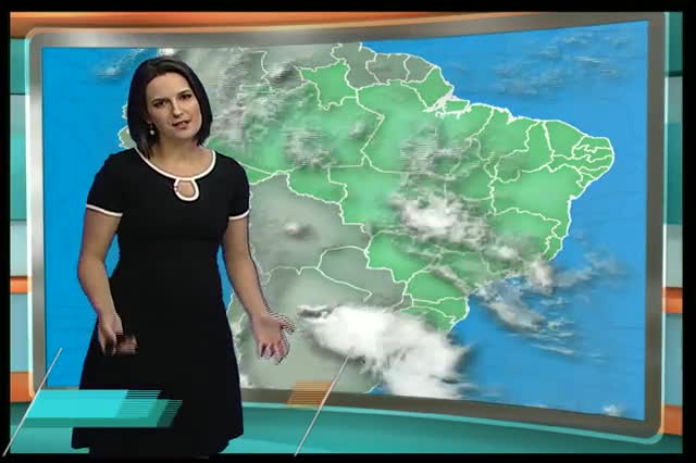 Chuva forte em Mato Grosso e Goiás