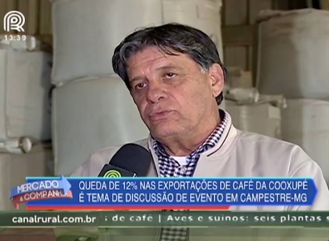 Exportação de café cai 12% só em 2018, diz Cooxupé