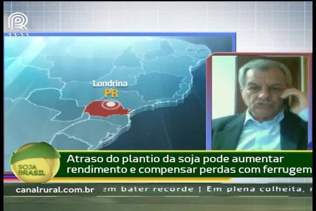 Veja o lado positivo do atraso no plantio da soja