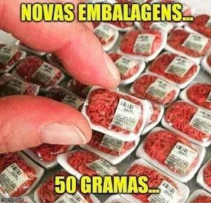 novas embalagens de carne bovina