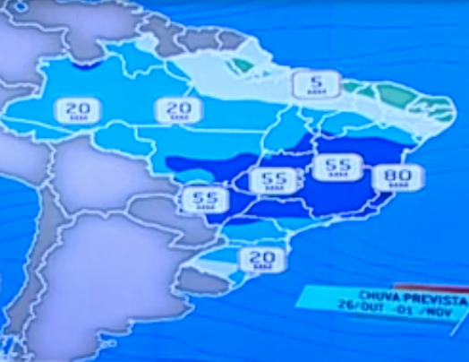 Invernada pode durar até o fim do mês em várias regiões do Brasil