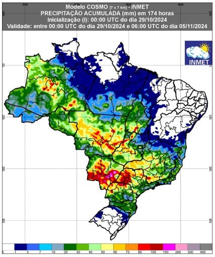 previsão de chuva